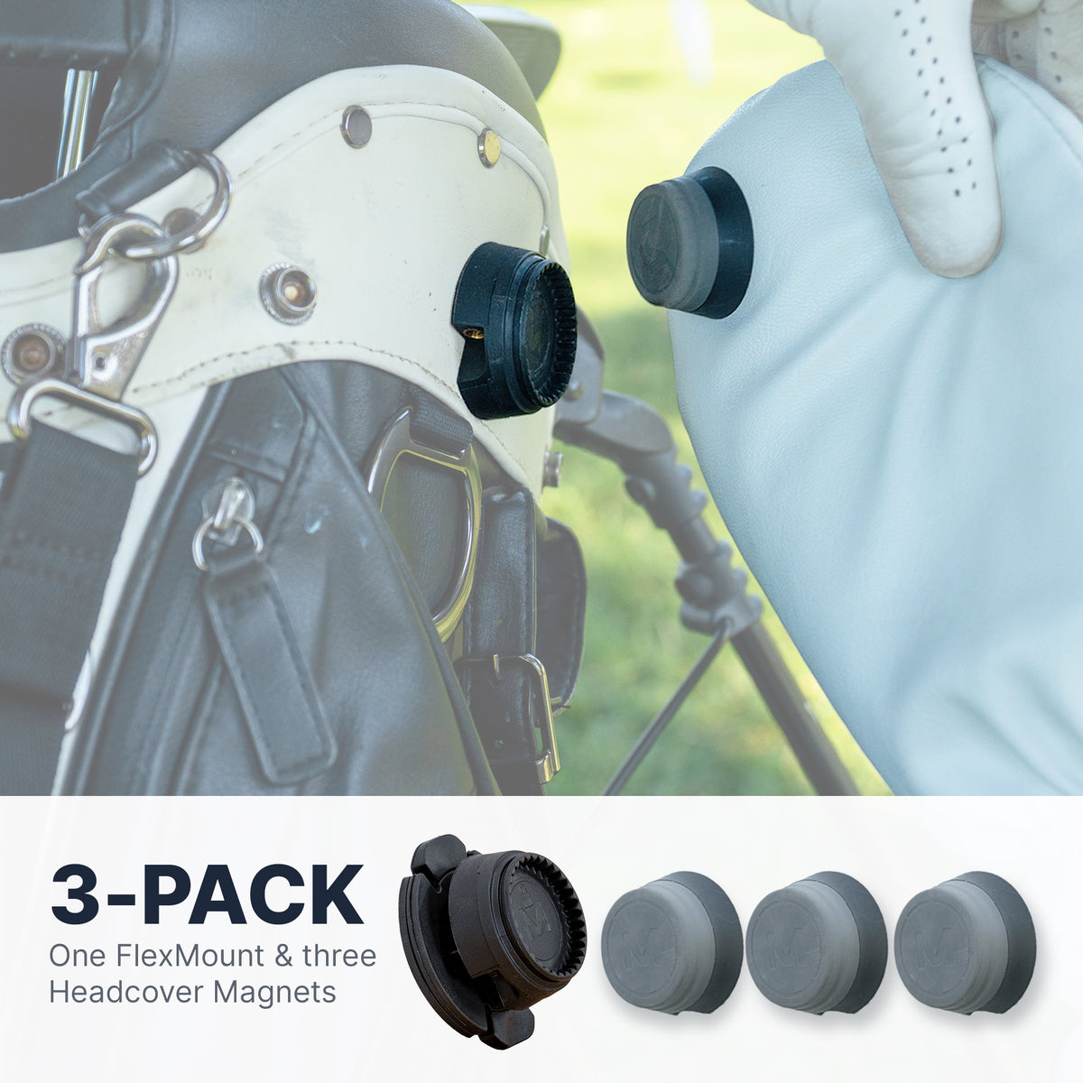 Flex Mount™ Head Cover Magnet Pack